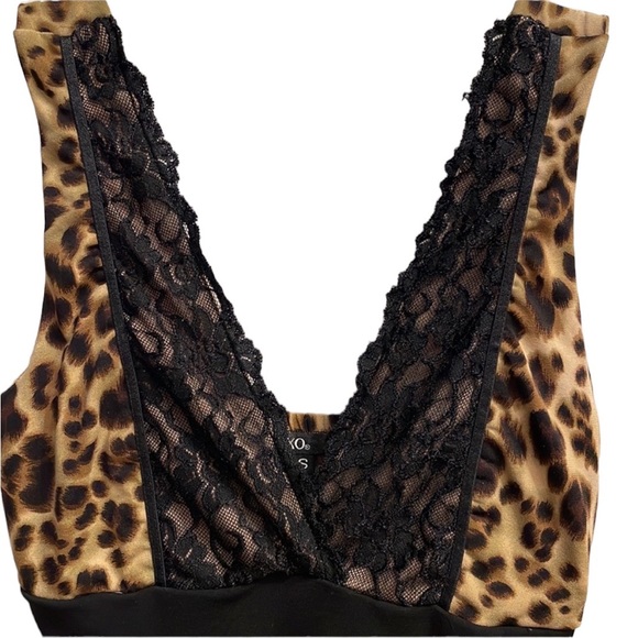 XOXO Dressy Leopard Dressy Tank - Picture 4 of 4